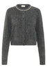 Roxy Knit Cardigan - Grey Melange