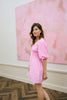 Neema Short Dress - Pink Frosting