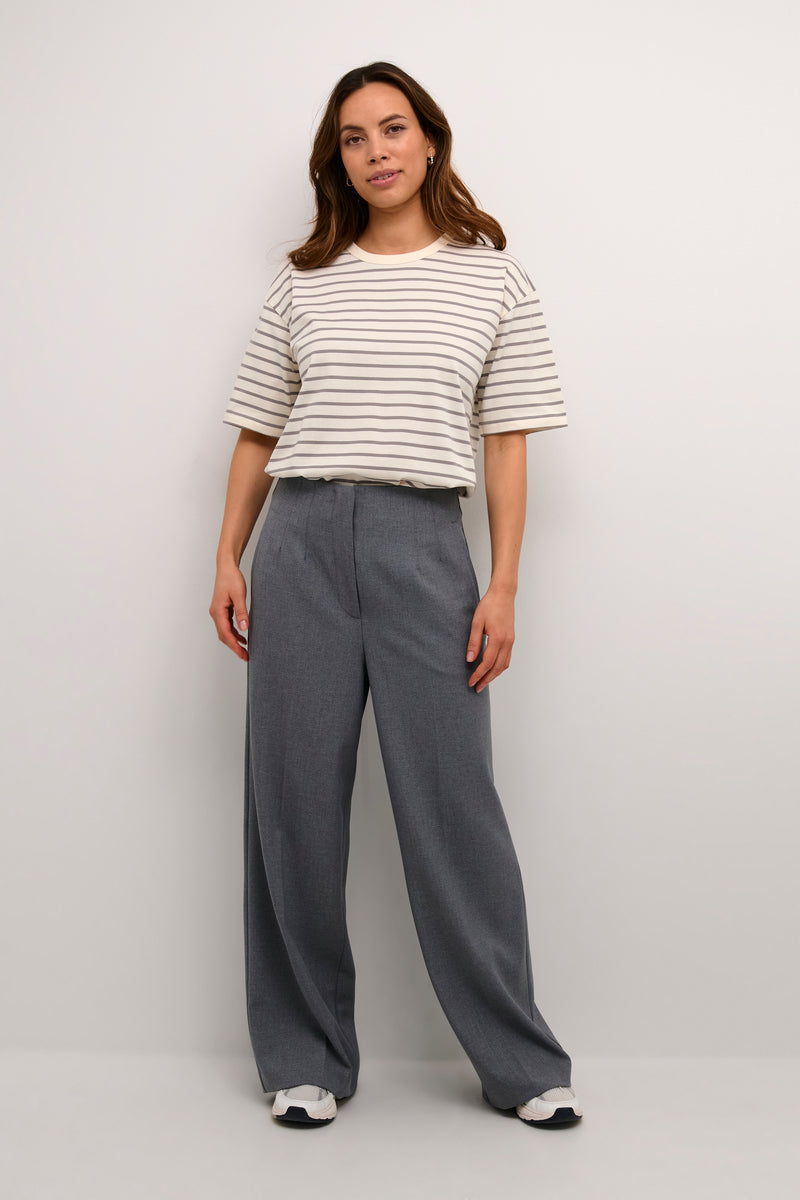 Eden Wide Leg Dress Pant - Grey – West on Main