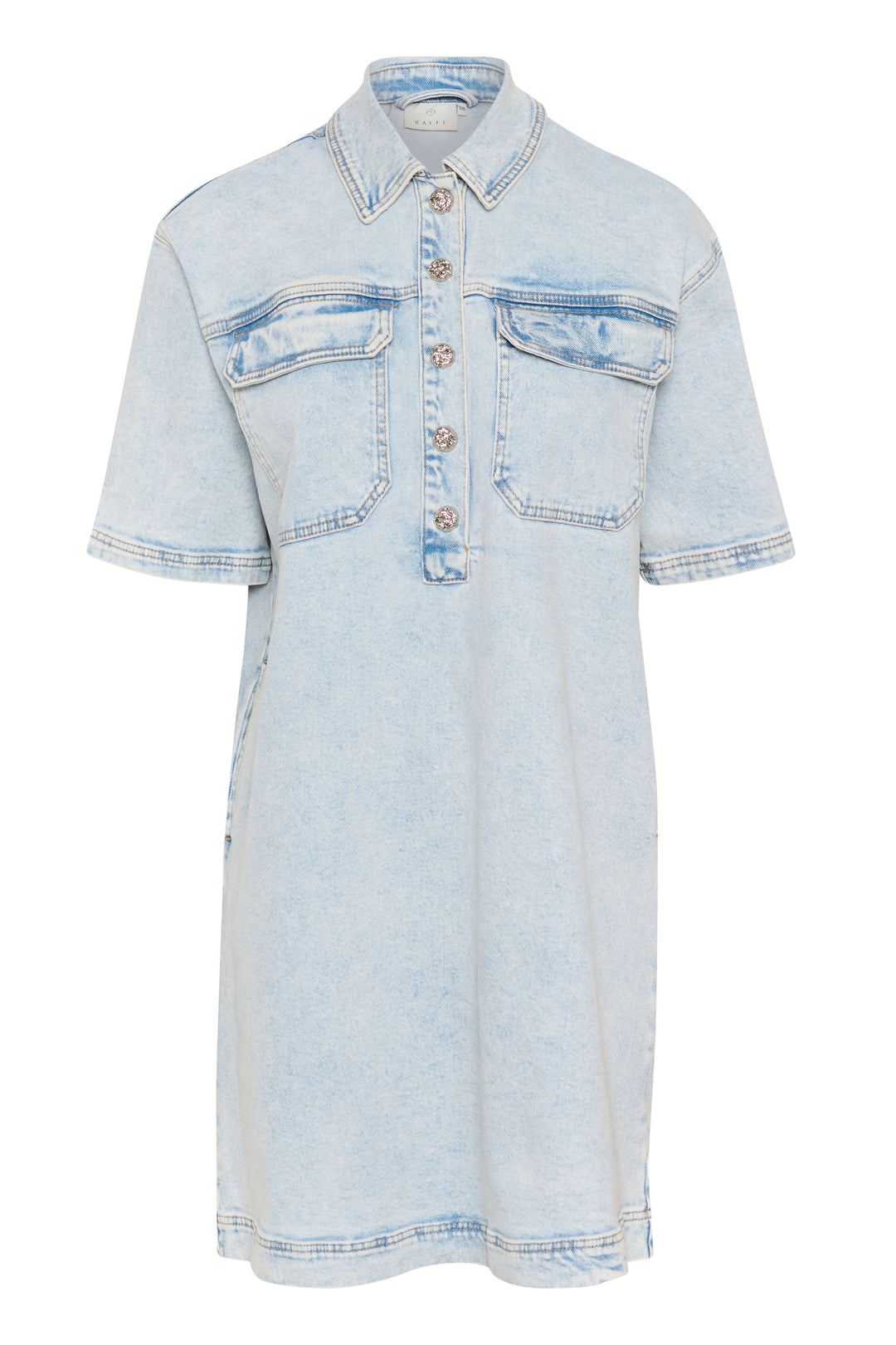 maja denim dress FOREVER NEW Maja Button-Through Denim Dress