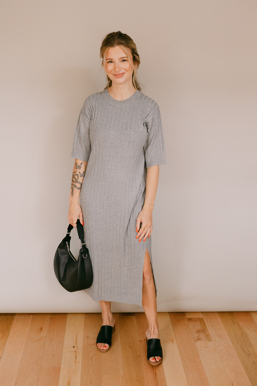 Lola Knit Midi Dress