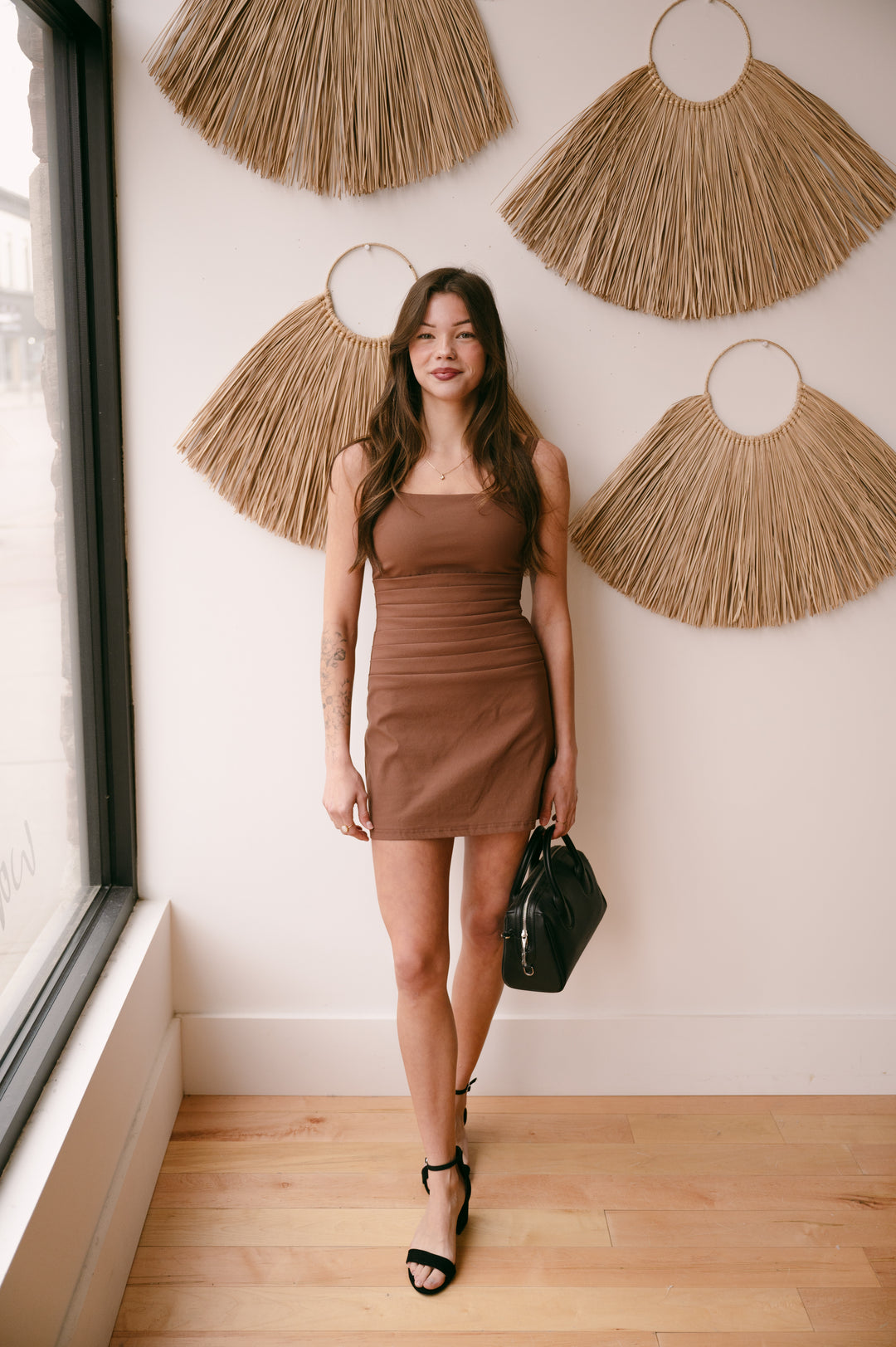 katana mini dress Katana Mini Dress - Chartreuse
