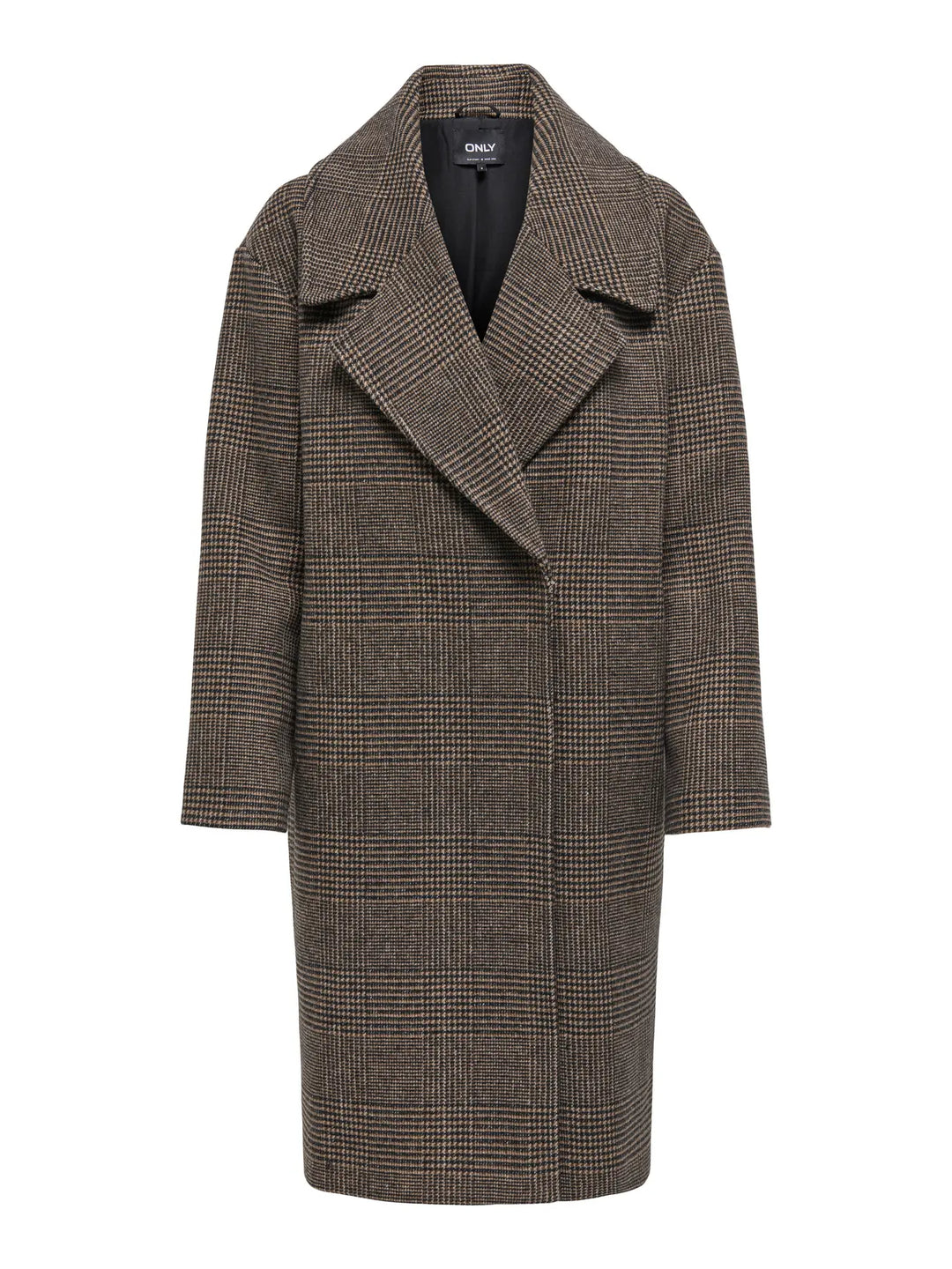 Madison Check Coat - Brown – West on Main